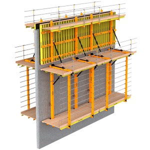 Rail Climbing Formwork RKS