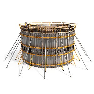 Adjustable Circular Formwork BIRAMAX