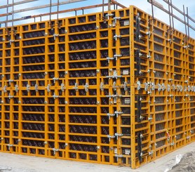 Steel frame reinforcement