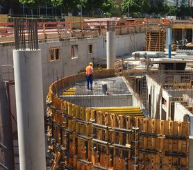 Panels can be ganged and used to form large structures