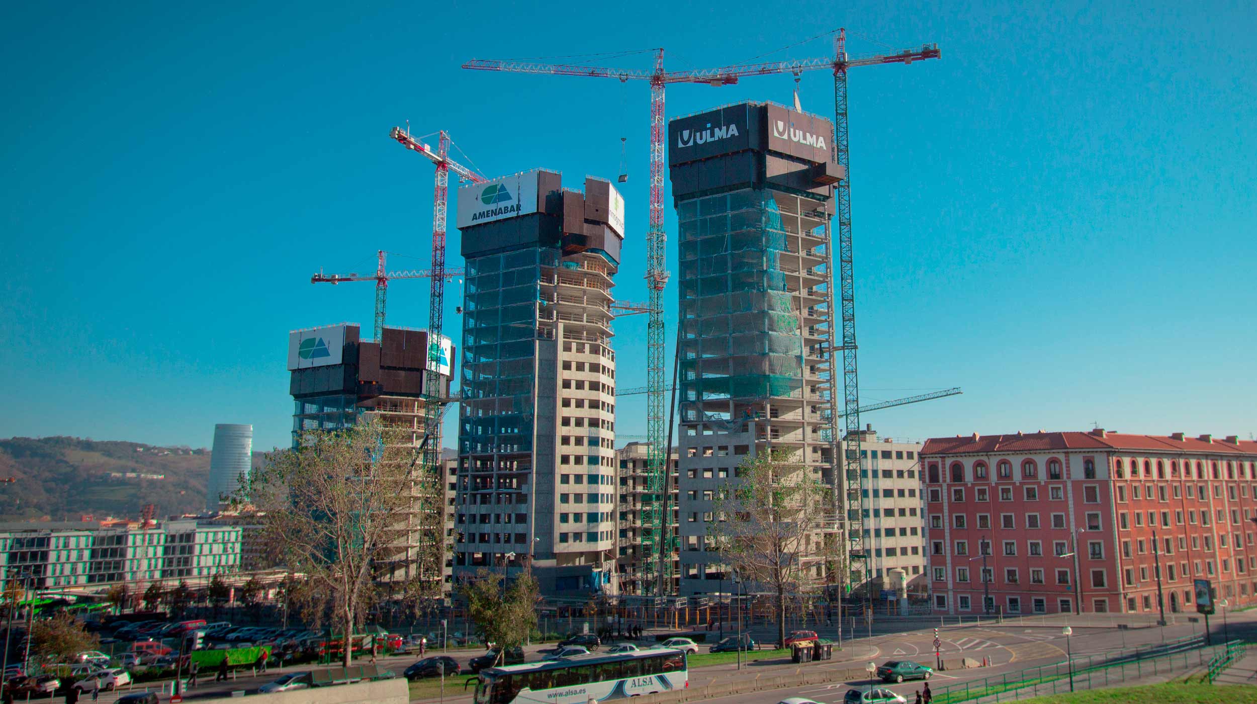 The ambitious urban planning project for the new Garellano residential area located right in the center of Bilbao.