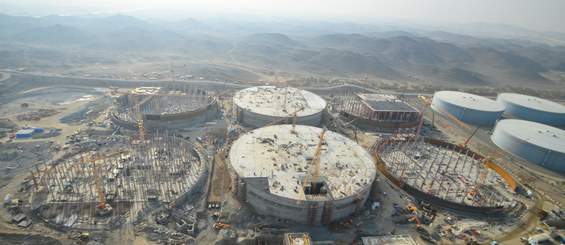 Water Storage Plant Briman, Jeddah, Saudi Arabia