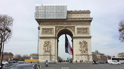 Arc de Triomphe Restoration, Paris, France