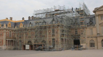 Restoration of the Palace of Versailles, France