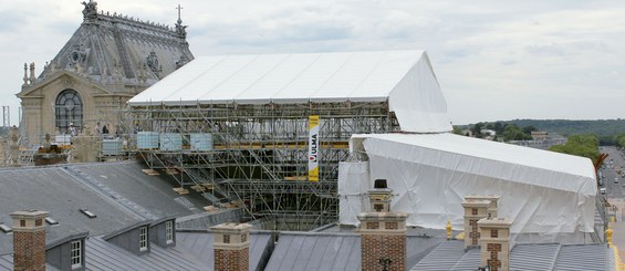 Restoration of the Palace of Versailles, France