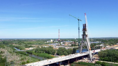 Bridge over the Wisłok River, Rzeszów, Poland