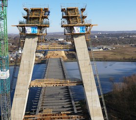 Bridge over the Wisłok River, Rzeszów, Poland