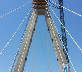 Bridge over the Wisłok River, Rzeszów, Poland