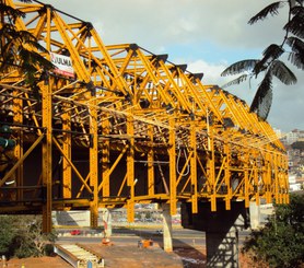 Bypass road and motorway Port Of El Salvador, Brazil