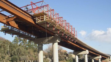 Plati Viaduct, Calabria, Italy