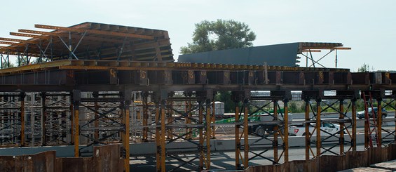 Roseville Bridge over Highway 401, Ontario, Canada