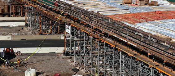 Roseville Bridge over Highway 401, Ontario, Canada
