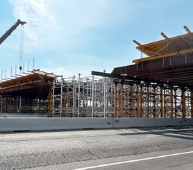 Roseville Bridge over Highway 401, Ontario, Canada