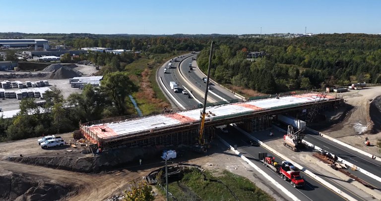 Roseville Bridge over Highway 401