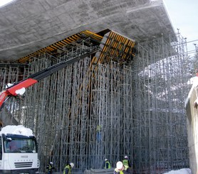 Access to the West Entrance of the Dels 2 Valires Tunnel, Andorra