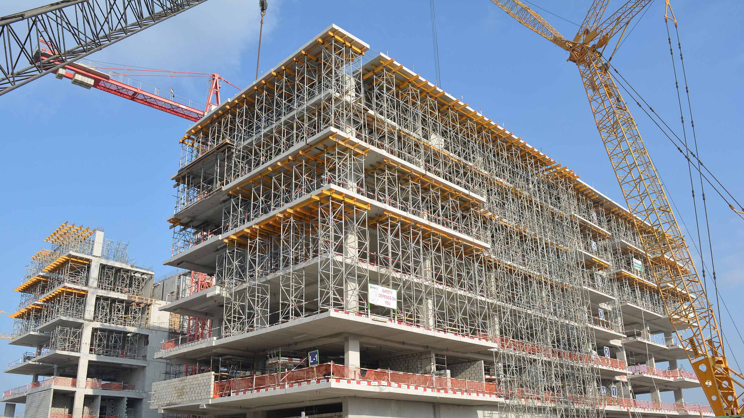 ULMA concrete forms and shoring are designed to provide production efficiency and on-site safety on most any construction project. Specify ULMA for superior concrete forming