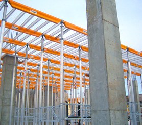 The prop can be braced forming high load bearing shoring towers.