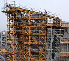 MK shoring solution for high-rise construction.