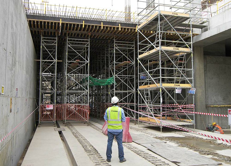 Comprehensive formwork and scaffolding systems at Riyadh Metro