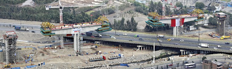 Electric train, Lima, Peru