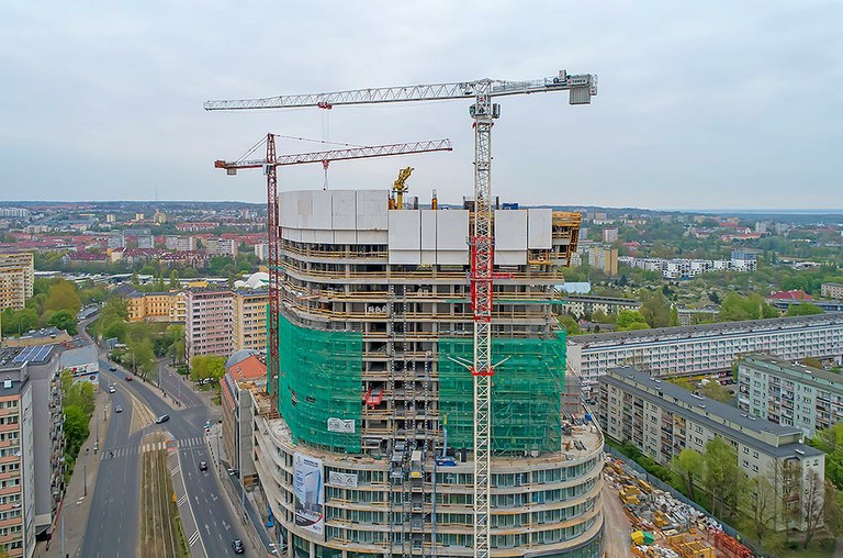 High performance and safety for Hanza Tower, Poland