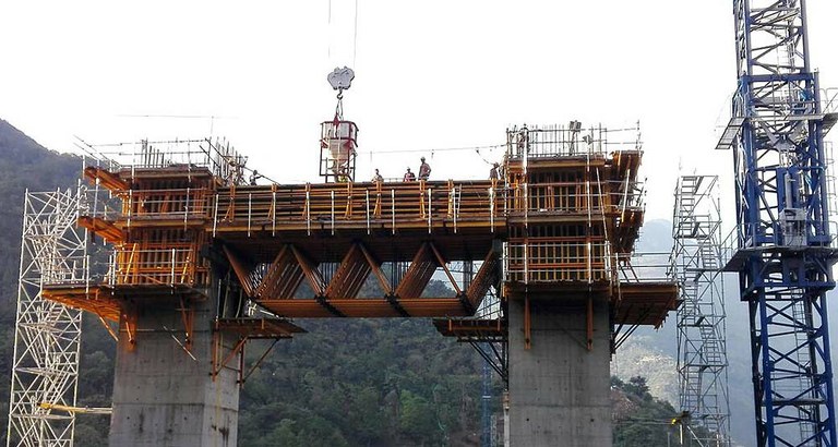 Hisgaura Bridge, the longest cable-stayed bridge in South America