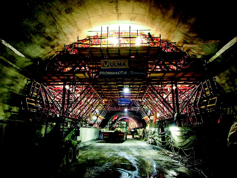 MK mine tunnel carriages