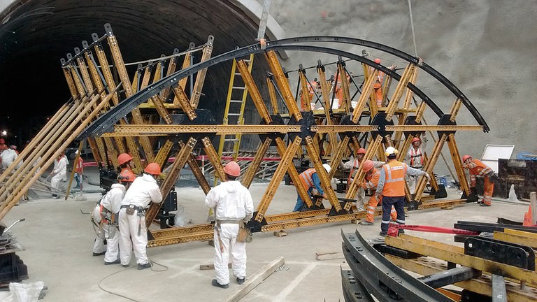 Santa Rosa Tunnel, Lima, Peru