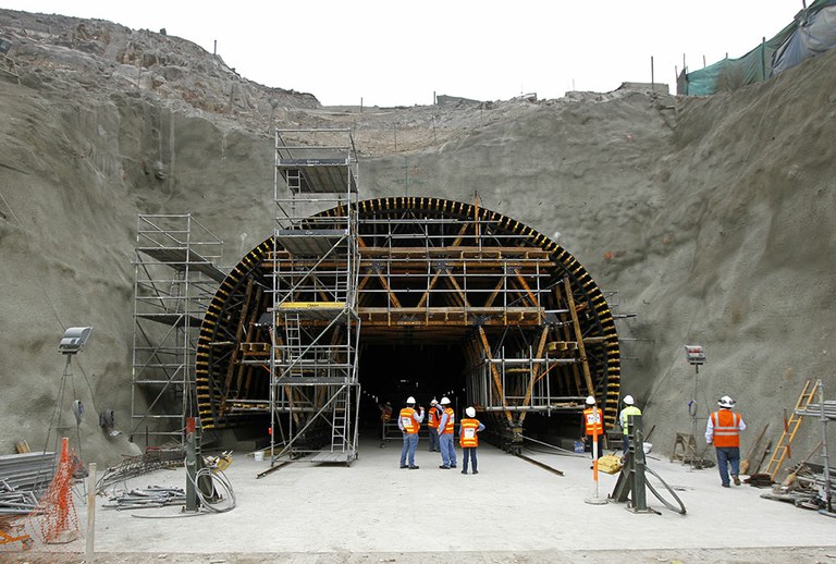 Santa Rosa Tunnel, Lima, Peru
