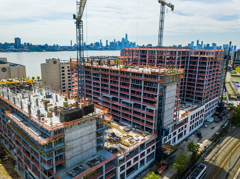 Productivity and safety at the 800 Harbor Boulevard building in New Jersey