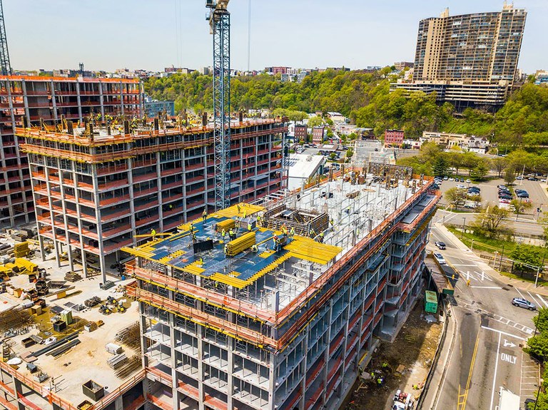 Productivity and safety at the 800 Harbor Boulevard building in New Jersey