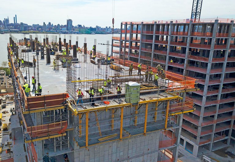 Productivity and safety at the 800 Harbor Boulevard building in New Jersey