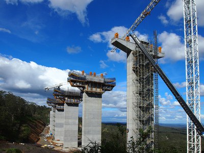 RKS formwork versatility at Toowoomba Viaduct, Australia