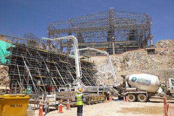 Array of solutions for the Toquepala mine in Peru