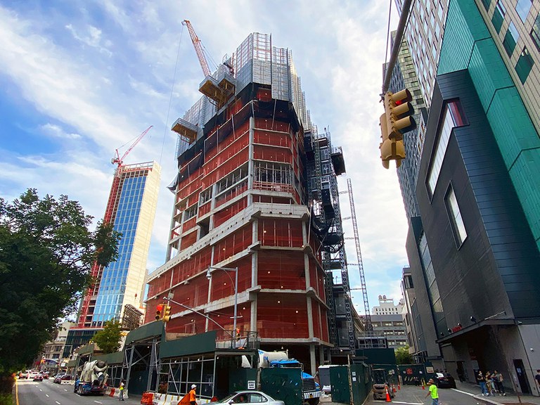 The tallest building in the Brooklyn skyline