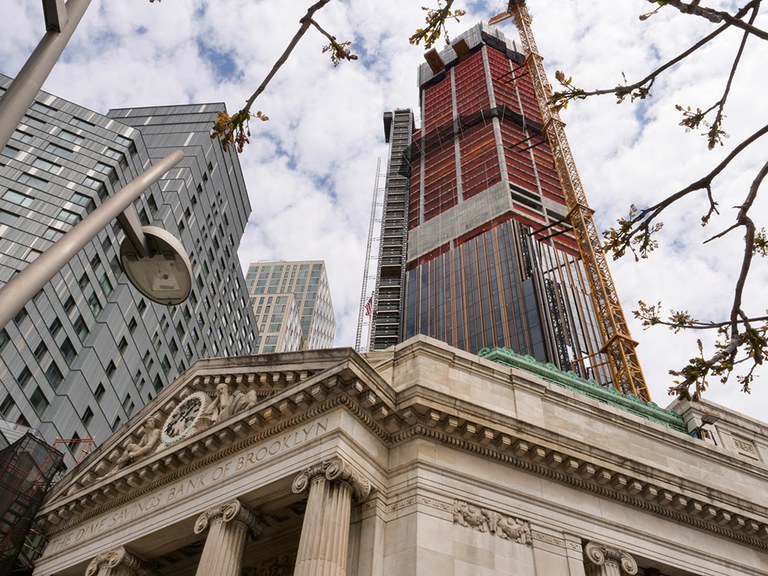 The tallest building in the Brooklyn skyline