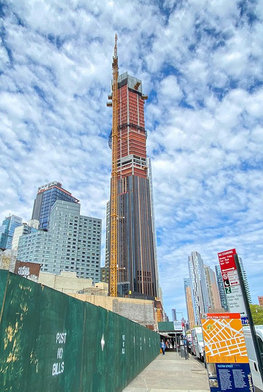 The tallest building in the Brooklyn skyline