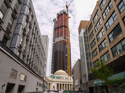 The tallest building in the Brooklyn skyline