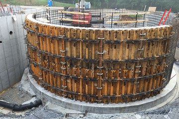 ULMA Concrete Forming and Shoring Products Play Key Role in Upgrade of Water Treatment Facility