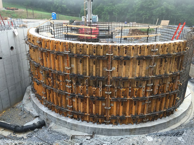 ULMA Concrete Forming and Shoring Products Play Key Role in Upgrade of Water Treatment Facility