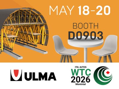 ULMA Construction will be present and exhibiting at WTC 2026 in Montréal