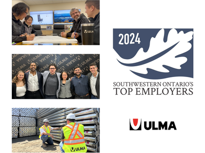 ULMA Canada, One of Southwestern Ontario's Top Employers For 2024