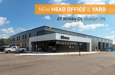 ULMA Construction Moves and Opens Its New Canadian Head Office & Yard in Guelph, Ontario
