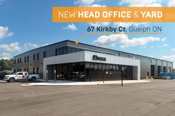ULMA Construction Moves and Opens Its New Canadian Head Office & Yard in Guelph, Ontario