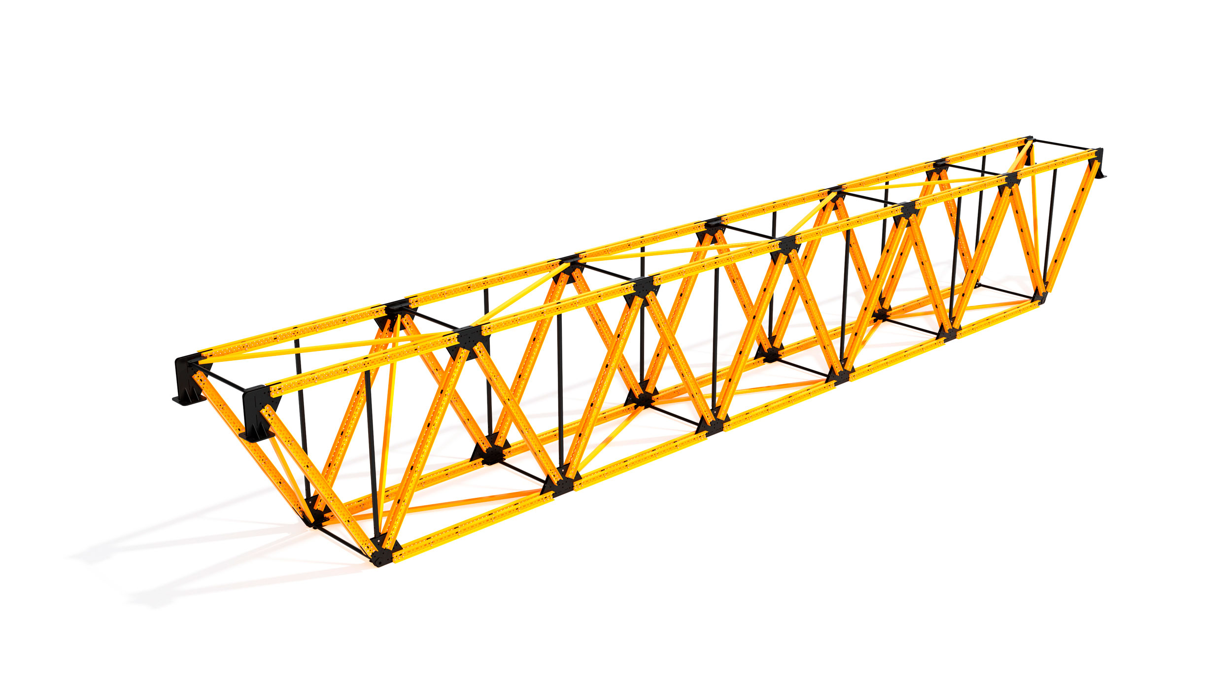 Système de fermes polyvalent pour la construction de grandes portées de béton entre les supports. Axé principalement sur les immeubles non résidentiels et les projets de génie civil. Il se caractérise par sa grande flexibilité et ses nombreuses configurations possibles.