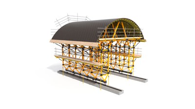 Chariot de coffrage MK pour tunnels en tranchée ouverte