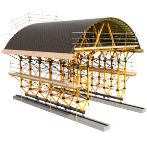 Chariot de coffrage MK pour tunnels en tranchée ouverte