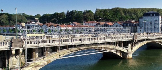 Réhabilitation Pont Saint Esprit, Bayonne, France